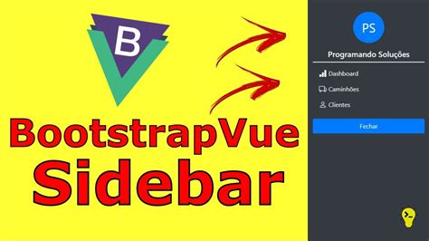 bootstrap vue sidebar.